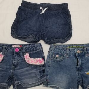 Girl jean shorts